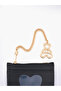 Black Shk144 Faux Leather, Zippered, Four Compartments, Charm Card Holder - 3