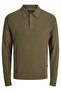 بيتش للرجال JPRBLAEDGAR KNIT POLO LS رمز الموديل: 12283290Beech