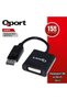Qport q-dpd 0.15meter dp-dvi (24+5) image adapter white 1080p - 2