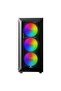 Gamebooster 650w 80+ white raider e651b gaming mid-tower pc case - 3
