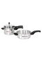 Aluminium Pressure Cooker 5Ltr + 3Ltr - 6