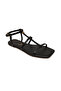Women's Square Toe Gladiator Black Stylish Casual Sandals