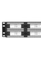 Codegen 2u 48port cat6 utp patch panel cod648 - 5