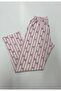 100% Cotton Knitted Elastic Waist Printed Patterned Stylish and Comfortable Women's Tracksuit Pajamas Single Bottom - 2