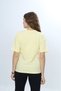 Girl's Crew Neck Drop Shoulder Short Sleeve Heart Embroidered Printed T-Shirt 24969 - 4