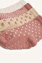5-Pack Cotton Long Socks for Baby Girl H6681A5Ns - 3