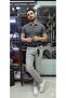 Premium Men's Sky Gray Slim Fit Jean Trousers