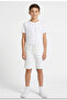 Boys White Denim Shorts with Drawstring – Comfortable Summer Wear