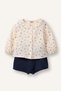 Floral Muslin 2-Piece Set for Baby Girl G8738A526Sm