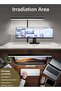 Desk Lamp with Clamp, 3 Color Modes, Flexible Gooseneck Clamp Light, EyeCaring 18W - 8