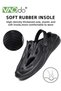 Men's Arch Support Clogs Slip-on Garden Shoes Cushion Plantar Fasciitis Sandals Non-Slip Beach Slipp - 4