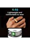 Smart Ring Sleep Fitness Tracker Heart Rate HRV Stress Recovery Black Size 8 - 5