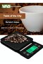 Kitchen Electronic Coffee Scale LED Backlight Display High-precision Sensor With Timing Function and - 4