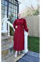 Hakim Collar Balloon Sleeve Dress - 2