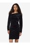 Rochie midi din catifea