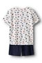 Pijama cu mânecă scurtă - 3