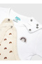 Ribbed Cotton Dungaree with Short Sleeves T-shirt - 5