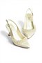 Y246375009 Women's Evening Dress Shoes with Pearl Detail - 7
