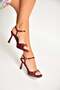 Y518710109 Burgundy Thin Heeled Women's Shoes