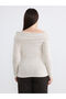 Sparkling Choices from Shining Store Plus Size Wide Roba Collar Smocked Blouse - 5