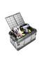 Plastic Tool Box, Toolbox and Tool Kit, Black*Gunmetal, Size 46*28*29 cm - 2