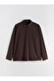 Ozmarka New Season Plus Size Regular Fit Long Sleeve Men's Shirt - 3