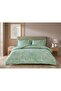 New Season Cotton Satin Double Bedding Set Lumine Green