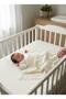4 Layer Muslin Baby Blanket, Cotton Breathable Soft Texture, 100X130 Tassel Detailed Baby Blanket - 5