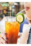 10PCS Reusable Stainless Steel Metal Straws with with Storage Bag Long Drinking Straws with 2 Clean - 2