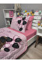 Quilted Balloon Girl 4-Piece Set (100% Cotton 100X200 with Elastic Sheets) Single Bedspread Set - 3