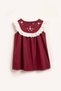Dress Girls' Embroidered Summer Ruffle Dress