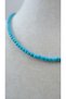 Turquoise Bead Detailed Necklace - 2
