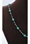 Turquoise Star Detailed Necklace - 2