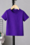 Children's 100% Cotton Basic T-Shirt – Comfortable Fit, Casual Summer Combination with Shorts as a Gift - 2