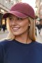 Women's Vintage 100% Cotton Adjustable Baseball Cap Hat - 3
