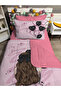 Quilted Balloon Girl 4-Piece Set (100% Cotton 100X200 with Elastic Sheets) Single Bedspread Set