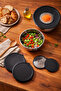 9-Piece Steel Grater Mixing Bowl Set – Kitchen Set with Grater Attachment - 3