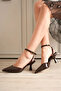 Bitter brown patent leather high heeled shoe tr03ms02e - 3