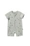 Baby Shorts Overalls 100% Organic Cotton, Baby - Newborn - Csy8213