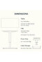 FLEXISPOT EN2 150x60 cm Electric Sit Stand Desk with Cable Management - White Frame and Black Top - 7