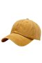 Women's Vintage 100% Cotton Adjustable Baseball Cap Hat - 2