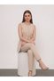 Women's Atlas Dabıl Fabric Blazer Vest Trousers Set Does Not Show Underwear - Modern Office Elegance & Premium Quality - 3