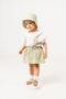 Baby Girl Summer Panty-Slopet Set with Hat as a Gift - 6