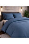 Double Striped Satin Duvet Cover Set |   Comfortable & Stylish |   Soft and Shiny Texture - 2