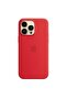 iPhone 14 Pro Max Silicone Case with MagSafe, Red - 6