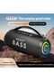 AUTO FAMILY Wireless Bluetooth Speaker – Portable, Waterproof, Deep Bass, Long Battery Life - 4