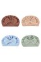 - Baby Bow Turban Hat - 4 pcs - Multicolor - 0M to 6M