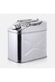 Military Metal Jerry Can 10L Silver For Cars, Jeeps & Other Vehicles