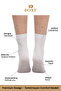 Original Women's 3 Pairs Premium Cotton Comfort Model Seamless Durable Heel and Toe 4 Season Socks - 2