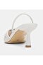 Lace-Up Open Back Women's Pointed Toe Heeled Shoes - 4